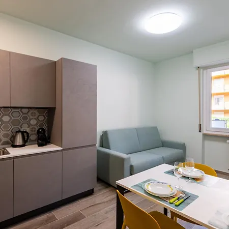 Design A 50 Mt Dal Mare Con Free Garage - Ac - Wi-fi - 6 Ospiti Max Apartmán San Bartolomeo Al Mare