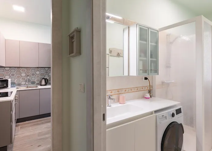 Design A 50 Mt Dal Mare Con Free Garage - Ac - Wi-fi - 6 Ospiti Max Apartmán San Bartolomeo Al Mare