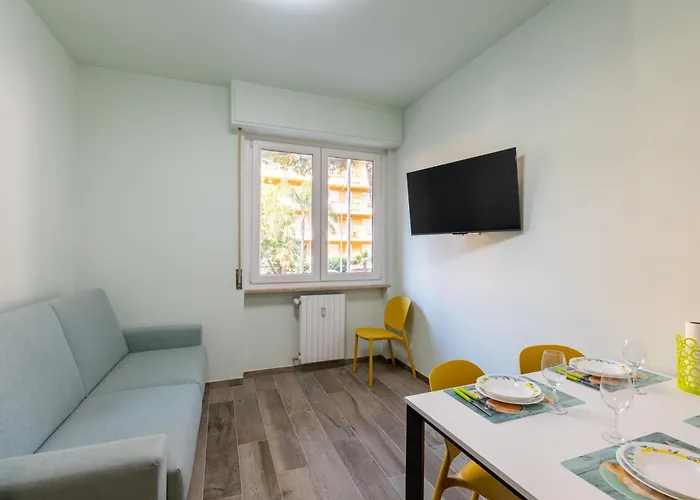 Design A 50 Mt Dal Mare Con Free Garage - Ac - Wi-fi - 6 Ospiti Max * San Bartolomeo Al Mare